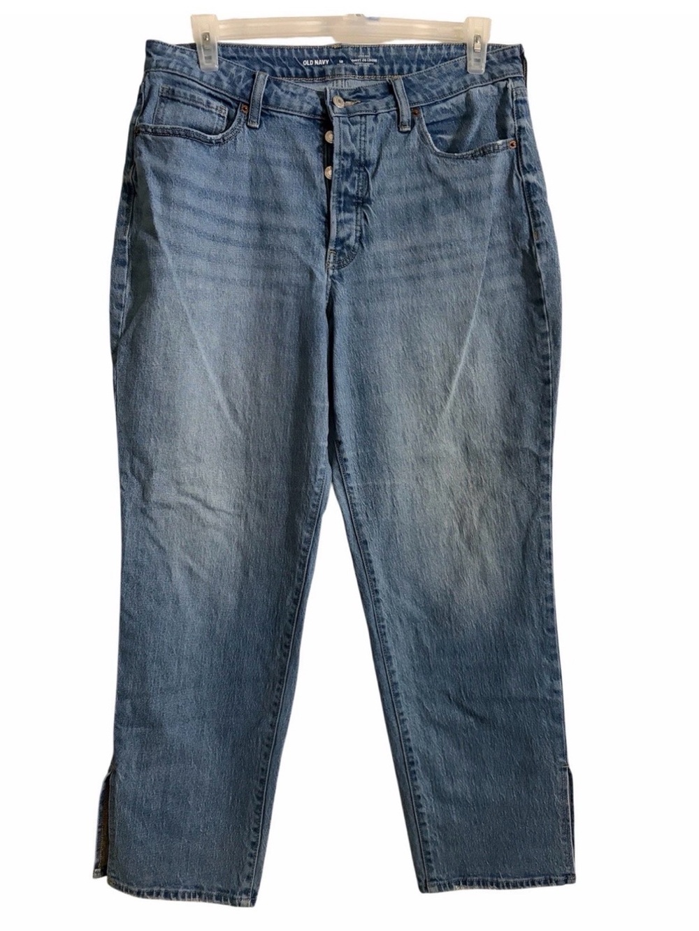 Old Navy 18 Petite High Rise OG Loose Secret-Smooth Pockets Lilo Jeans Straight